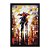 Quadro Decorativo Efeito Pintura Guarda Chuva Cidade - Imagem 3