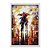 Quadro Decorativo Efeito Pintura Guarda Chuva Cidade - Imagem 1