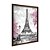 Quadro Decorativo Efeito Pintura Torre Eiffel Floral Paris - Imagem 6