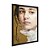 Quadro Decorativo Efeito Pintura Rosto Perfil De Uma Mulher - Imagem 4