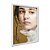 Quadro Decorativo Efeito Pintura Rosto Perfil De Uma Mulher - Imagem 2