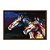 Quadro Decorativo Efeito Pintura Cavalos Coloridos A Noite - Imagem 5