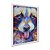 Quadro Decorativo Colorido Efeito Pintura Guaxinim - Imagem 2