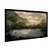 Quadro Decorativo Efeito Pintura Lagoa Ao Pé Da Montanha - Imagem 4
