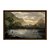 Quadro Decorativo Efeito Pintura Lagoa Ao Pé Da Montanha - Imagem 5