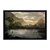 Quadro Decorativo Efeito Pintura Lagoa Ao Pé Da Montanha - Imagem 3