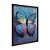 Quadro Decorativo Efeito Pintura Borboleta Colorida - Imagem 6