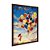 Quadro Decorativo Menina Segurando Balões Coloridos Nas Núvens - Imagem 6