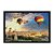 Quadro Decorativo Balões de Ar Quente Sob Cidade - Imagem 3