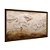 Quadro Decorativo Envelhecido Flores Sépia Bege - Imagem 6