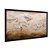Quadro Decorativo Envelhecido Flores Sépia Bege - Imagem 4