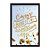 Quadro Decorativo Coisas Boas Acontecem Aqui Fundo Céu E Campo De Flores - Imagem 3