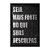 Quadro Decorativo Seja Mais Preto Forte Do Que Suas Desculpas - Imagem 3