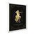 Quadro Decorativo Horóscopo Signo Sagitário Detalhes Dourados - Imagem 2