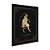 Quadro Decorativo Horóscopo Signo Capricórnio Detalhes Dourados - Imagem 4
