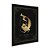 Quadro Decorativo Horóscopo Signo Peixes Detalhes Dourados - Imagem 4