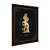 Quadro Decorativo Horoscopo Signo Virgem Detalhes Dourados - Imagem 6