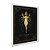 Quadro Decorativo Horóscopo Signo Câncer Detalhes Dourados - Imagem 2