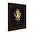 Quadro Decorativo Horóscopo  Signo Touro Detalhes Dourados - Imagem 6