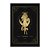 Quadro Decorativo Horóscopo  Signo Touro Detalhes Dourados - Imagem 3