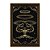 Quadro Decorativo ExplosãoTarô Fundo Preto Detalhes Dourados - Imagem 5