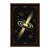 Quadro Decorativo Galáxia Planetas Detalhes Dourados - Imagem 5