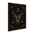 Quadro Decorativo Mistico Cervo Lua Detalhes Dourado - Imagem 6