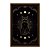 Quadro Decorativo Gato Fases Mistico Da Lua Detalhes Dourados - Imagem 5