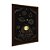Quadro Decorativo Planetas Astronauta Detalhes Dourados - Imagem 6