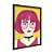 Quadro Decorativo Mulher Alternativa Rosa Fundo Amarelo - Imagem 6