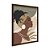 Quadro Decorativo Silhueta Mulher Negra Com Turbante Bege Verde - Imagem 6