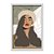 Quadro Decorativo Mulher Asiática Moderno Verde Beje - Imagem 1