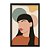 Quadro Decorativo Abstrato Mulher Moderna Colorido - Imagem 3