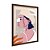 Quadro Decorativo Mulher Negra Perfil Bege Moderno - Imagem 6