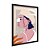 Quadro Decorativo Mulher Negra Perfil Bege Moderno - Imagem 4