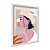 Quadro Decorativo Mulher Negra Perfil Bege Moderno - Imagem 2