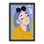 Quadro Decorativo Mulher Alternativa Cabelo Azul - Imagem 3
