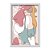 Quadro Decorativo Abstrato Mulher Colorido Sketch - Imagem 1