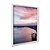 Quadro Decorativo Lago Paisagem Rosa Degradê Roxo - Imagem 2