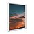 Quadro Decorativo Entardecer Céu Laranja e Azul - Imagem 2