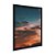Quadro Decorativo Entardecer Céu Laranja e Azul - Imagem 4