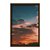 Quadro Decorativo Entardecer Céu Laranja e Azul - Imagem 5