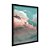Quadro Decorativo Céu Azul Nuvens Rosas - Imagem 4