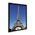 Quadro Decorativo Paris França TorreEiffel Contraste Céu Azul - Imagem 4