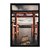 Quadro Decorativo Portão Portal Vermelho Japonês Para O Lago - Imagem 3