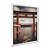 Quadro Decorativo Portão Portal Vermelho Japonês Para O Lago - Imagem 2