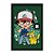 Quadro Decorativo Anime Pokemon Ash E Pikachu Fundo Verde - Imagem 3