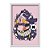 Quadro Decorativo Anime DBZ  Madimbu Fundo Roxo E Rosa - Imagem 1