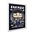 Quadro Decorativo Rapper Americano Eminem Chib Fundo Azul - Imagem 2