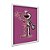 Quadro Decorativo Vila Sésamo Elmo Chibi Fundo Rosa - Imagem 2